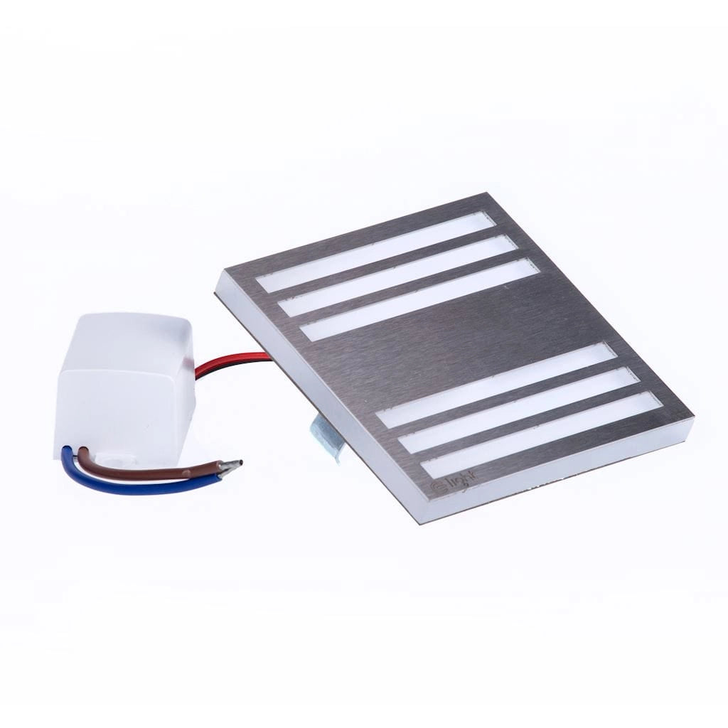 Lampada segnapasso LED Eko-Light Pepers 0,6W 3000K argento