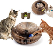 Krabbastro 2 in 1 Krabbastrello Opvougalbe Krabbamappa con suono Duratutto e riciclabile Krabbamezzo per gatti