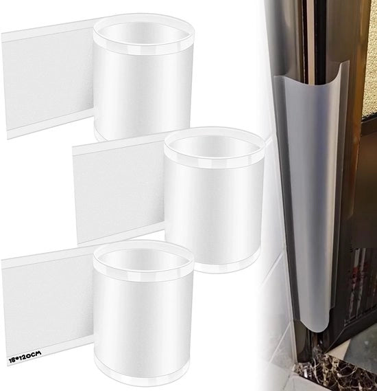 3 porte di sicurezza per bambini, 18 x 120 cm sicurezza per porte, porte di sicurezza per bambini autoadesive per asilo, classe, camera da letto
