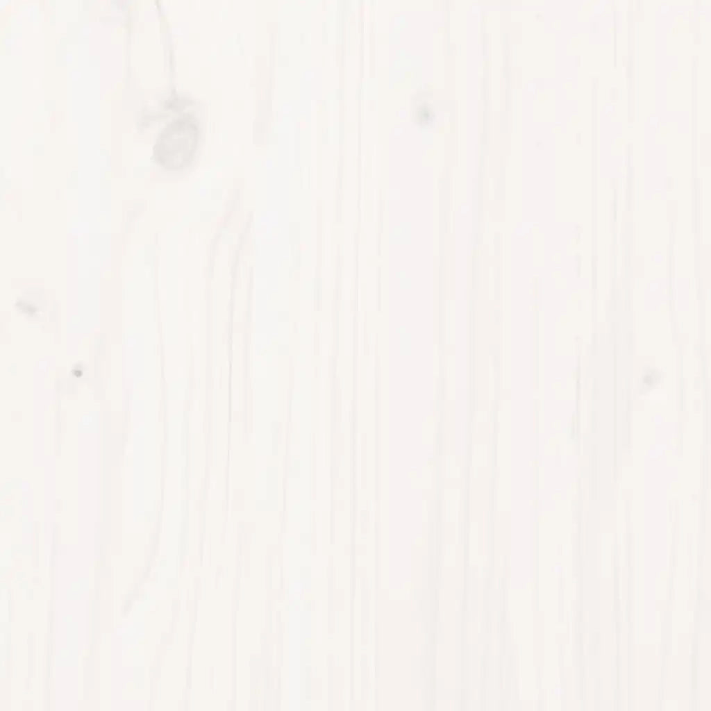 Giroletto senza Materasso Bianco 180x200 cm Legno Massello Pino 3323369