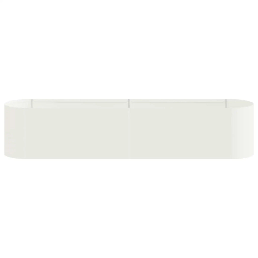 Letto rialzato da giardino Bianco 200 x 40 x 40 cm 8011692