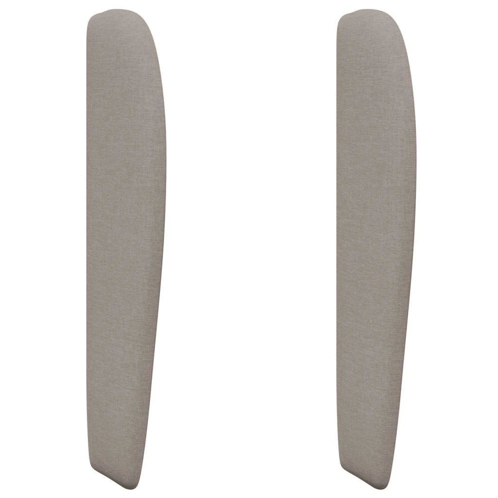 Orecchia della Testata Beige 80 x 23 x 6 cm Tessuto CFW5873425