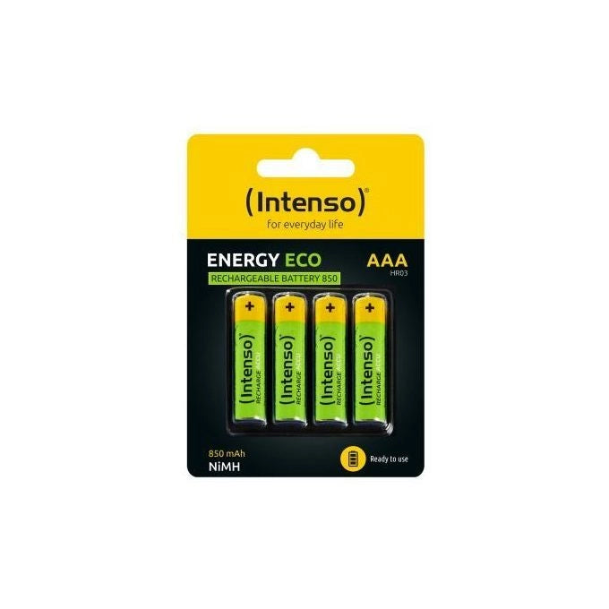 Intenso 7505114 batteria per uso domestico Batteria ricaricabile Mini Stilo AAA Nichel-Metallo Idruro (NiMH)
