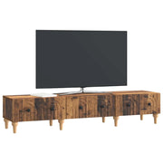 Mobile TV | Armadietto TV | Mobile Porta TV Legno antico 147 x 34,5 x 30 cm Legno ingegnerizzato