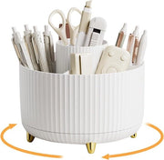 Penne rotanti a 360° con 5 contenitori per bambini - Organizzatore per ufficio e scuola