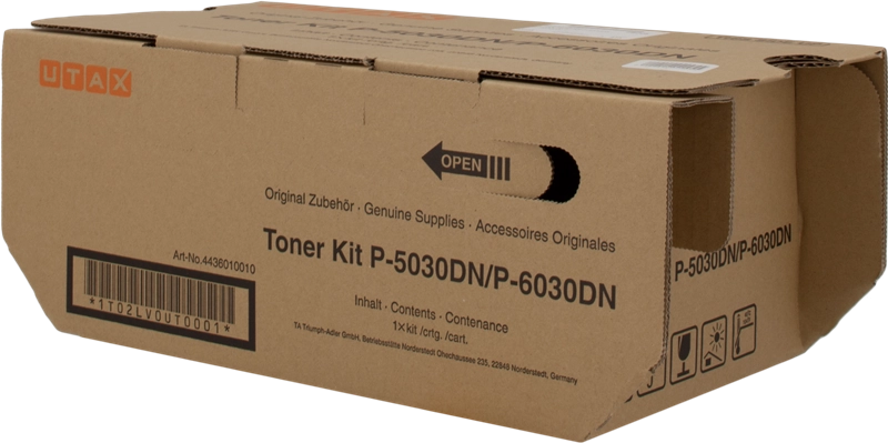 ORIGINAL Utax toner nero 4436010010 4436010010 ~25000 Seiten