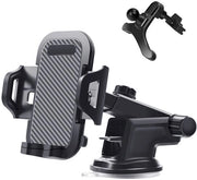 Sostituto di Infisso per Navigatore Telefono - Supporto per Telefono con Zuignap per Ventilazione - Supporto Multifunzione per Telefono - Sostituto di Infisso per Auto - Zuignap 2 in 1