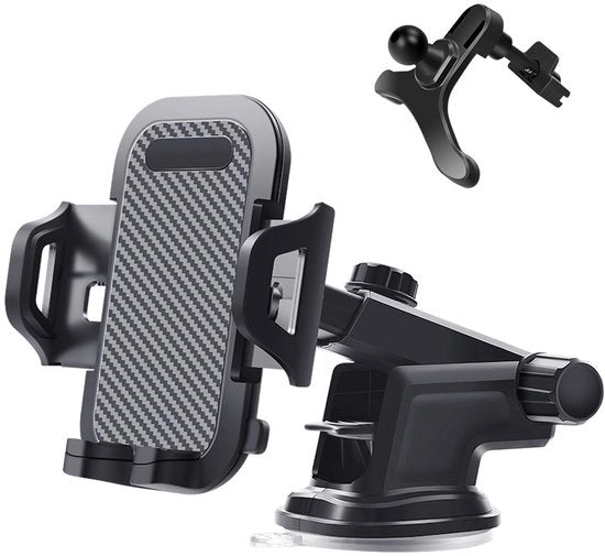 Sostituto di Infisso per Navigatore Telefono - Supporto per Telefono con Zuignap per Ventilazione - Supporto Multifunzione per Telefono - Sostituto di Infisso per Auto - Zuignap 2 in 1