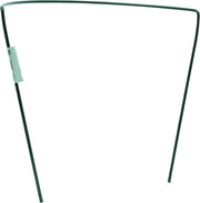 Sostegno per cavo - sostegno per piante a forma di cespuglio - sostegno per piante semicircolare - vaso per fiori - 35 x 40 cm - sostegno per piante semicircolare verde