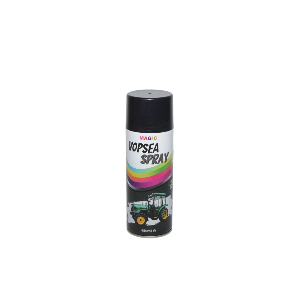 Spray vernice auto nero New Holland shine black NH 450ml MAGIC