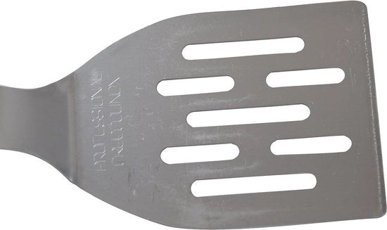 Griglia a spiedi in acciaio inossidabile grigio - ideale per hamburger