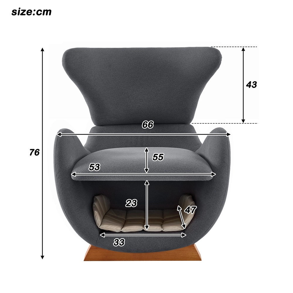 Poltrona Lounge Design ¨C Xylo ¨C Tessuto Antigraffio, Soggiorno