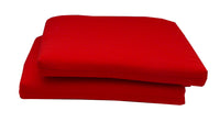 Set 2 Cuscini per Sedia da Giardino 45x45x5 cm in Dralon Allegro Rosso