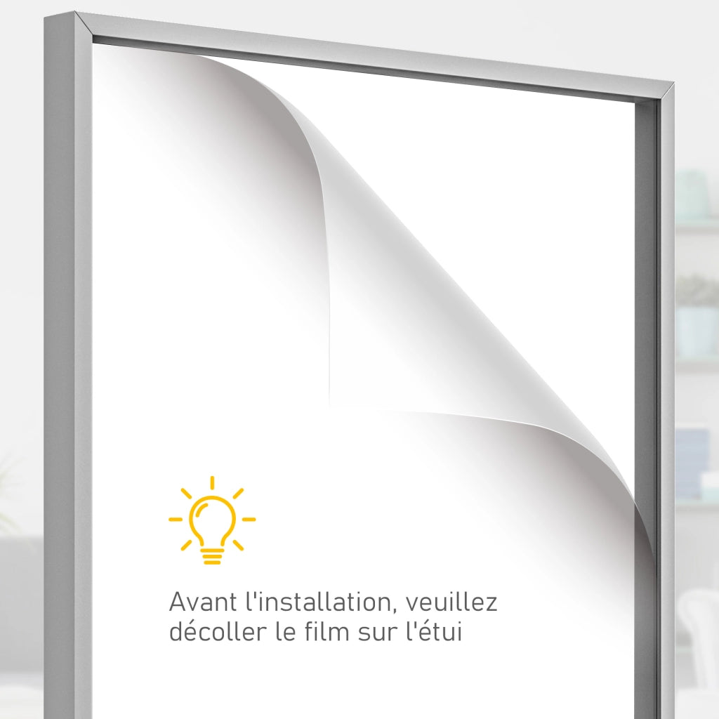 Cornice con porta in acrilico per maglia ¨C Minimal ¨C 70x90 cm