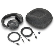 Poly cuffie voyager surround 80 uc con connettore usb-c + adattatore usb-c/a - 8G7T9AA