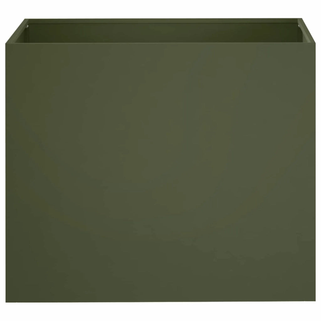 Vaso da giardino Verde Oliva 60 x 40 x 50 cm 8005700