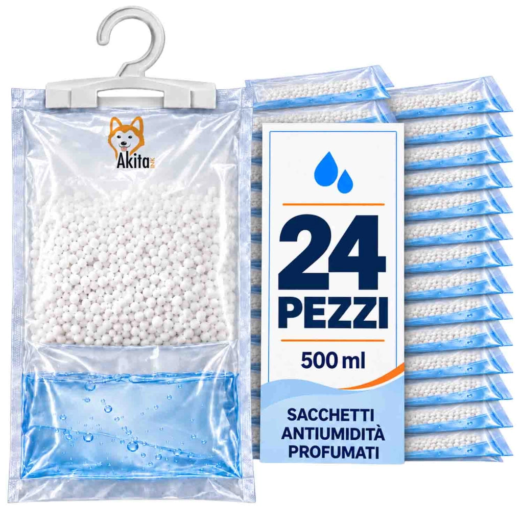 Akitaink 24 Assorbiumidita Armadio con Gancio