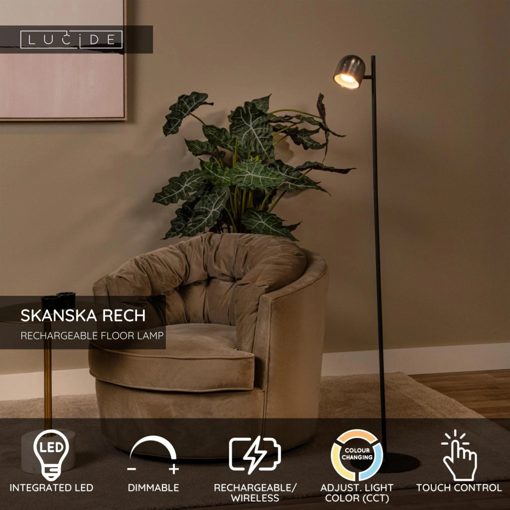 Lampada da terra LED 3W IP44 SKANSKA RECH Lucide