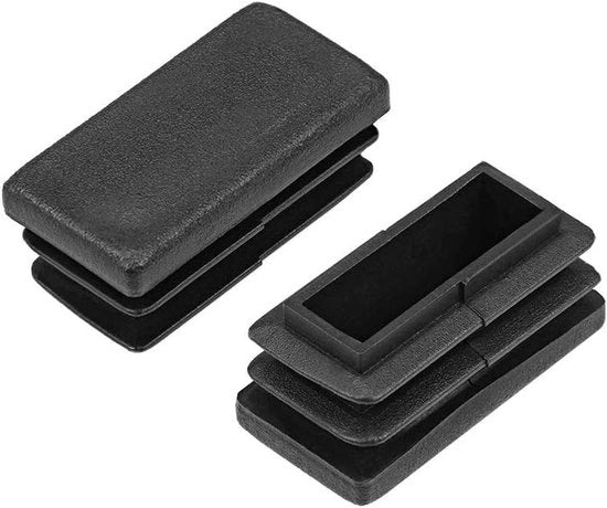 Capotasto in plastica per mobili rettangolari - 12 pezzi - gambe per tavoli e sedie - 30mm x 15mm
