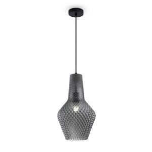 Lampada pendente Pendant in Metallo Tommy Nero