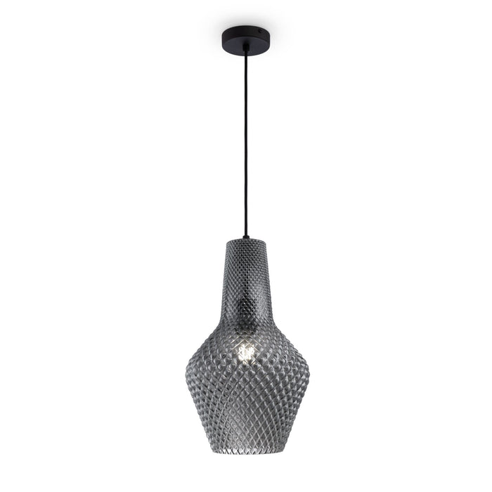 Lampada pendente Pendant in Metallo Tommy Nero
