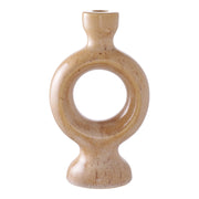 Portacandela Lucy, Marrone, Ceramica, 8,8x13,5x23,5 cm