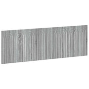 Testiera da Muro ALKMAAR Sonoma grigio Legno ingegnerizzato 896291