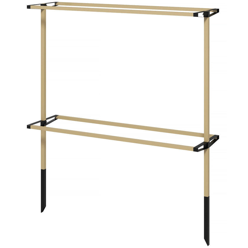 Griglia per piante rampicanti in metallo ¨C zephmum ¨C 119x34x139 cm