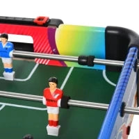 Tavolo da Gioco 4 in 1 Pieghevole per Calcio-Balilla, Biliardo, Air Hockey e Ping Pong, in MDF e Plastica