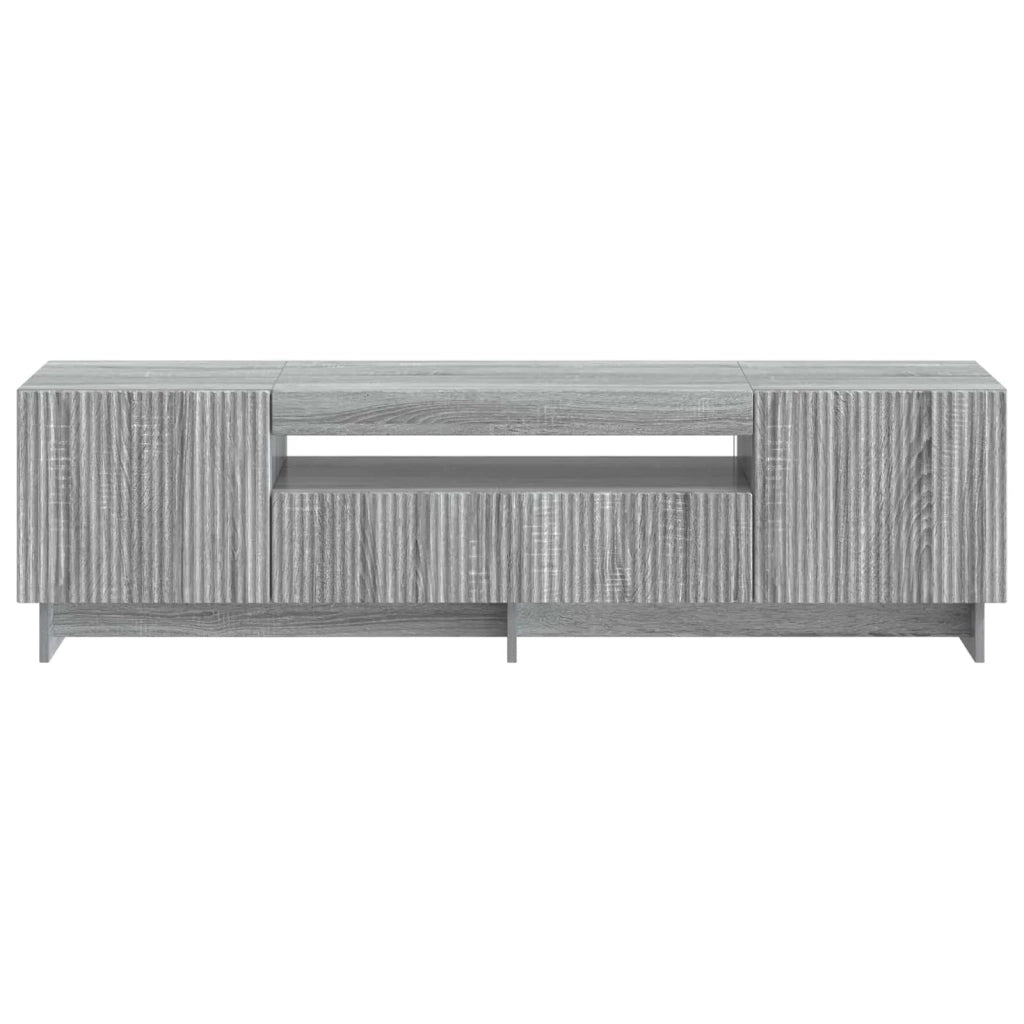 Mobile TV LED Sonoma grigio Legno ingegnerizzato 896031