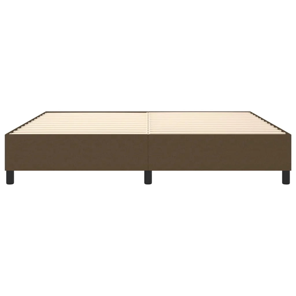 Giroletto a Molle Marrone Scuro 200x200 cm in Tessuto cod mxl 60632