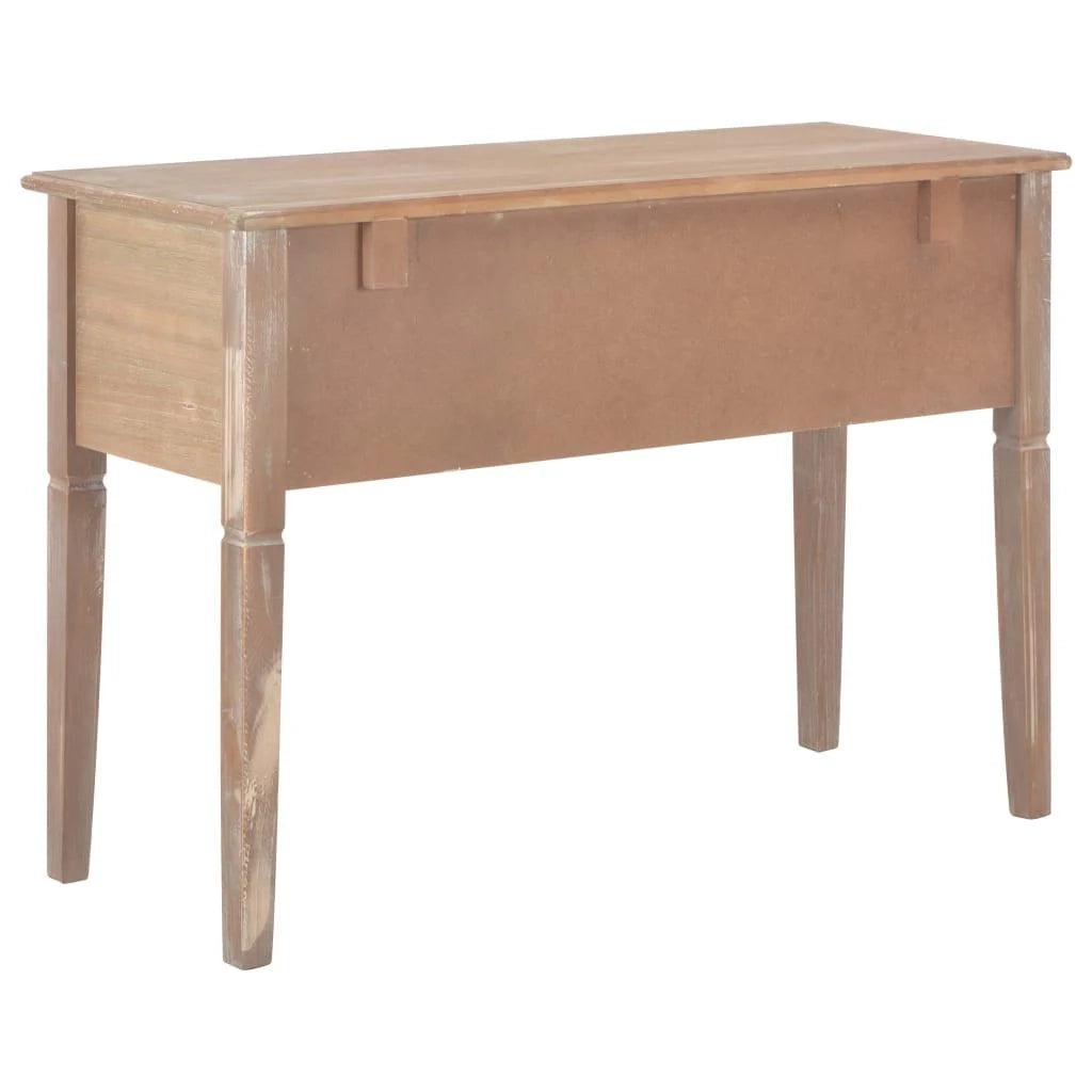 Scrivania/tavolo da lavoro per computer in legno marrone 109,5 cm 0502120
