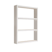 Mensola da parete in legno "PR1" - 43 x 9 x 60 cm - Bianco