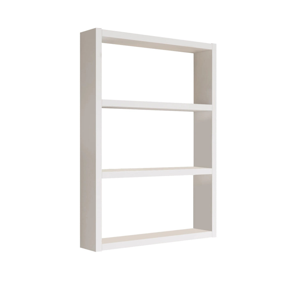 Mensola da parete in legno "PR1" - 43 x 9 x 60 cm - Bianco