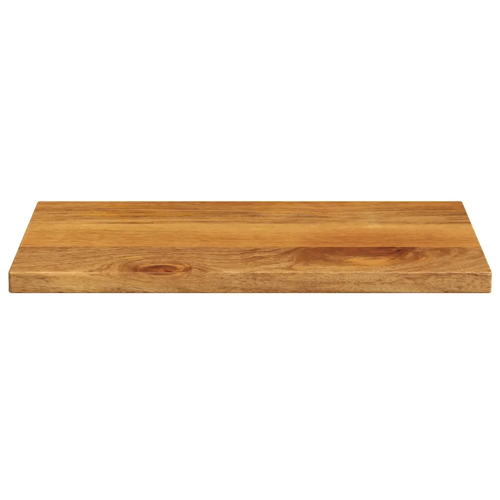 Piano per Tavolo 60x40x2,5 cm Rettangolare Legno Massello Mango 371576