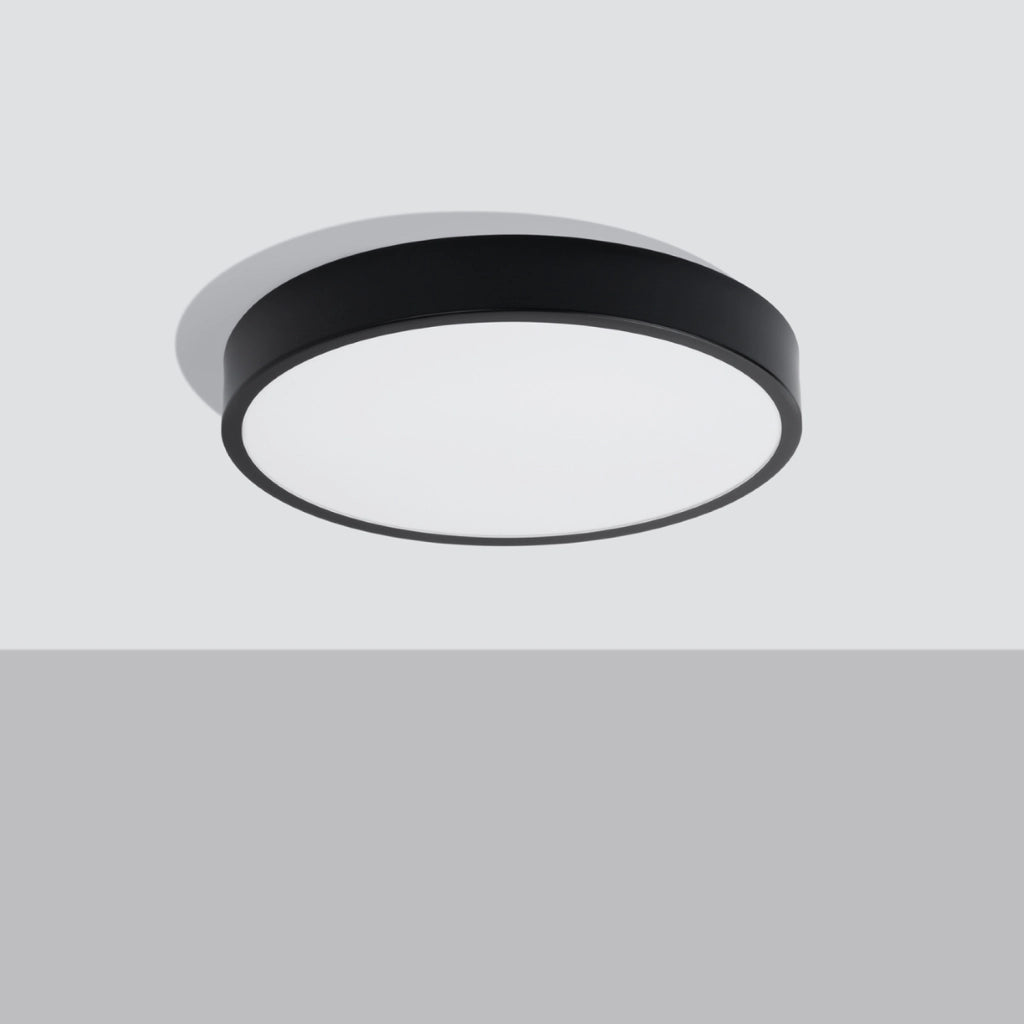 Lampada a soffitto ONYX 50 nero LED 3000K