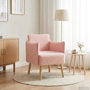 Sedia d'accento Rosa Bouclé 42044825