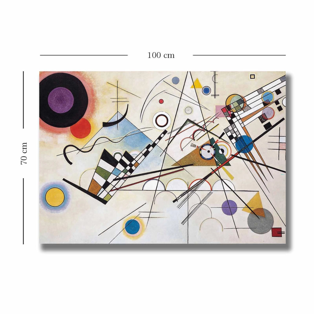 Nanerise, Quadro Materiale Struttura in Tessuto, 70x100h cm Multicolore