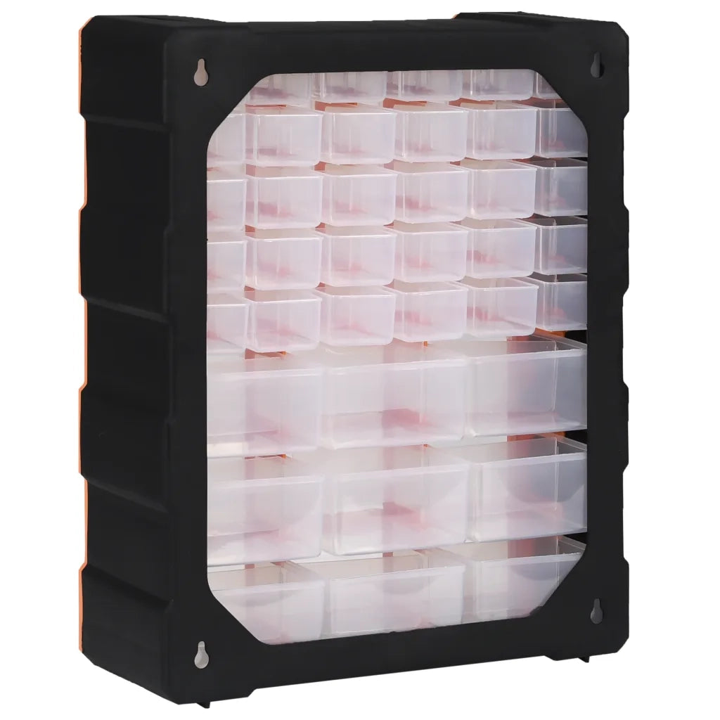 Mobile Contenitore con 39 Cassetti 38x16x47 cm 147585