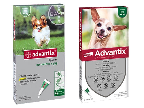 ADVANTIX CANI <4KG       CF4PZ -85889494