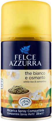 FELCE AZZURRA PROFUMATORE PER AMBIENTE AUTOMATICO RICARICA DA 250 ML FRAGRANZA THE BIANCO