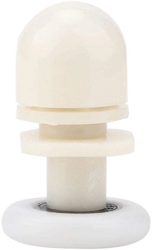 Set di Rulli per Porta Scorrevole in Vetro - 8 pezzi - Rulli per Porta Scorrevole - 20/23/25 mm - Kunststof - Rulli Slijtvast e Silenziosi per Porte Scorrevoli