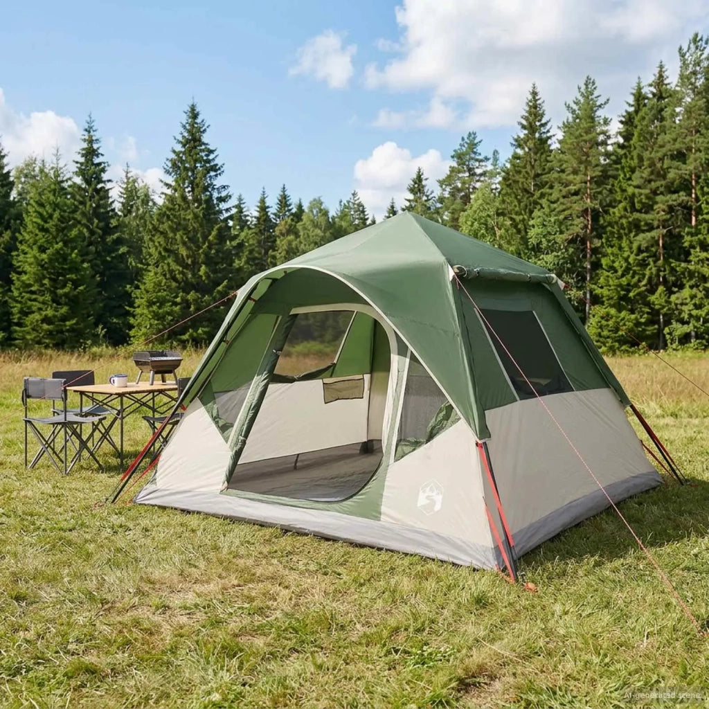 Tenda Istantanea Verde 305 x 275 x 190 cm Poliestere e Acciaio 42028694