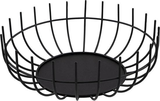 Mangia ferro nero - Ø 30cm - decorativo - mangia ferro da appendiabiti.