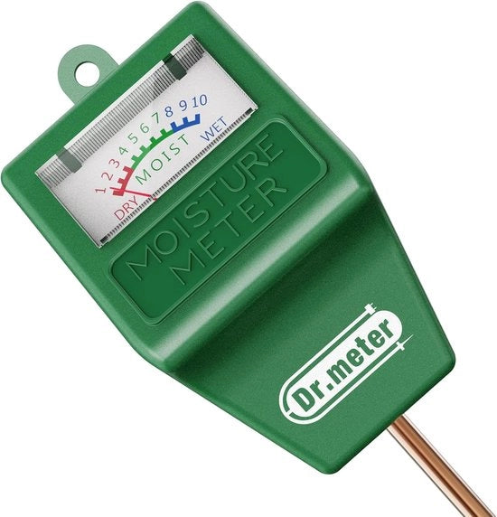 Misuratore di umidità del terreno per giardino e piante - Facile da usare, portatile e intuitivo