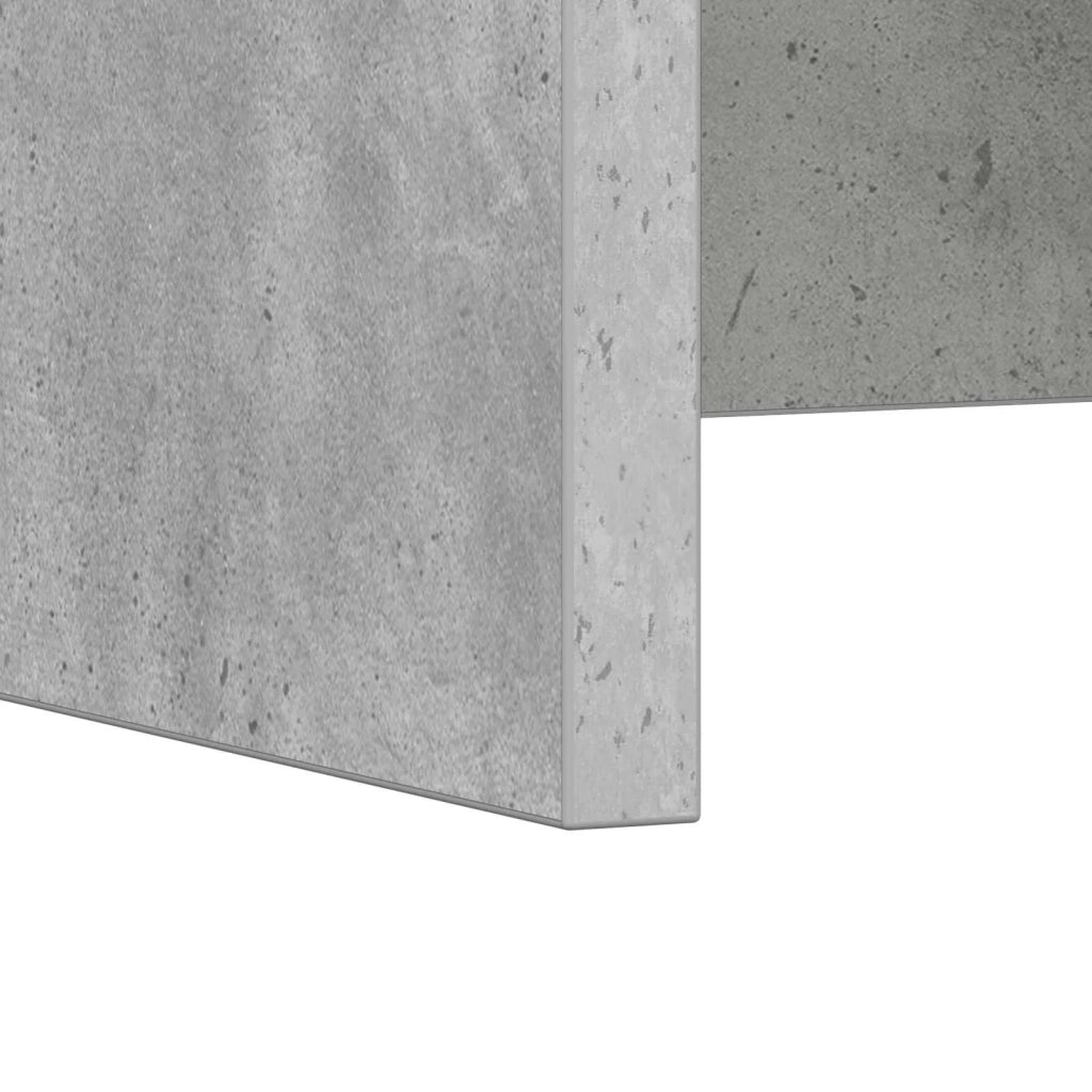 Scrivania a parete Grigio cemento 60 x 45 x 30 cm 891387