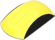Blocco per pennelli ergonomico - Schiarimento a mano - Nastro adesivo - Carta abrasiva 127mm/152mm - Leggero - Lisciatura fine - Piastra di schiarimento