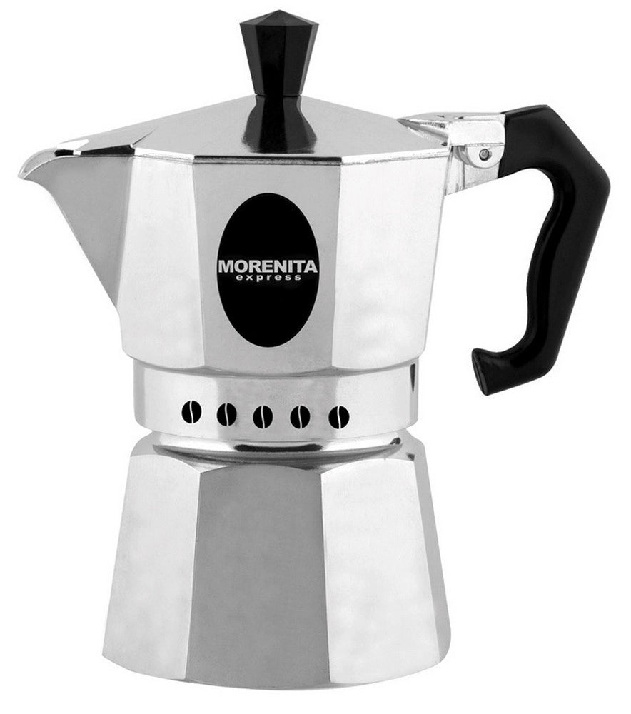 1pz caffettiera morenita express  3 tazze cod:ferx.vit7025