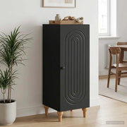 Credenza Nero 33 x 34,5 x 90 cm Legno ingegnerizzato 894136