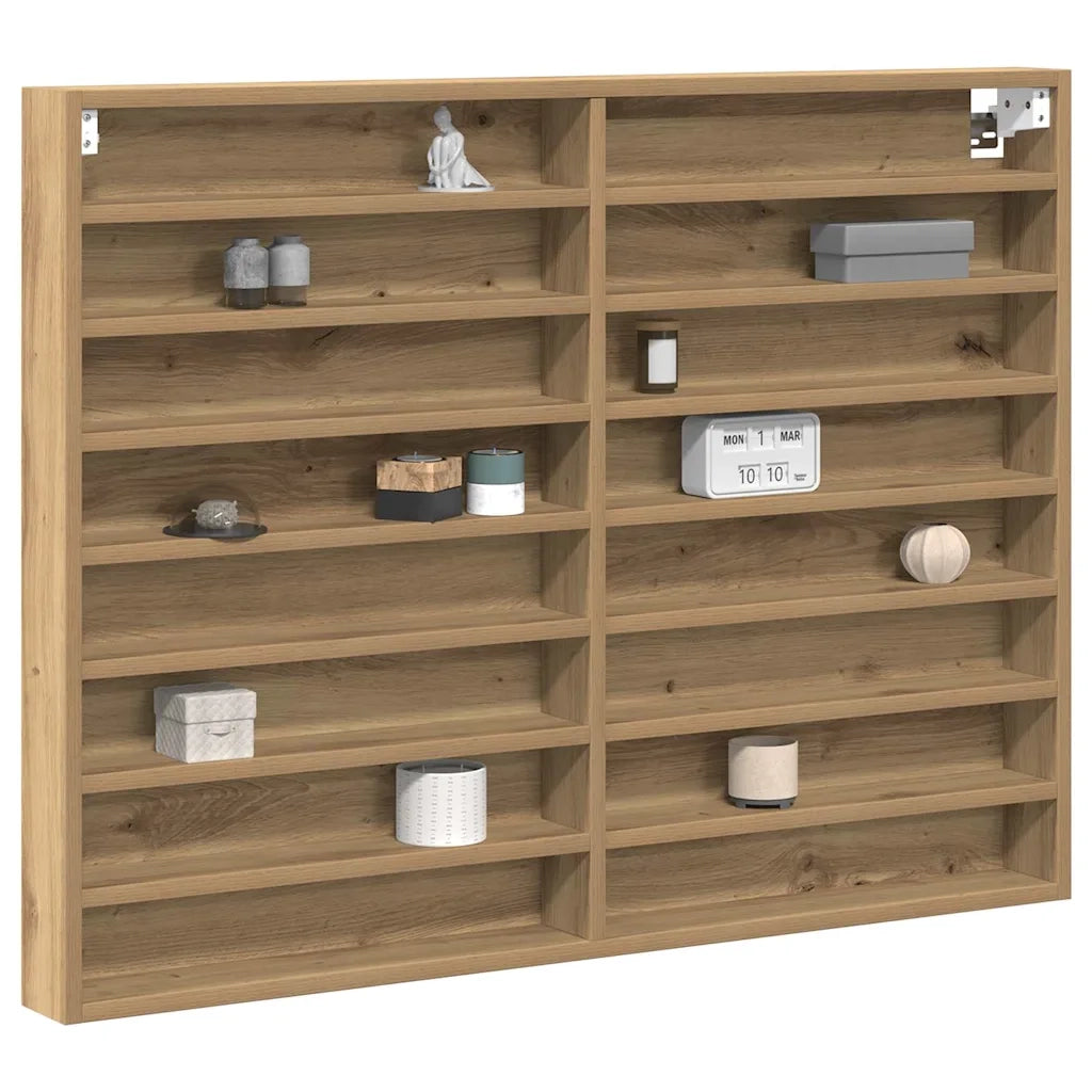 Vetrina Rovere artigianale 100 x 8,5 x 75 cm Legno multistrato 869187